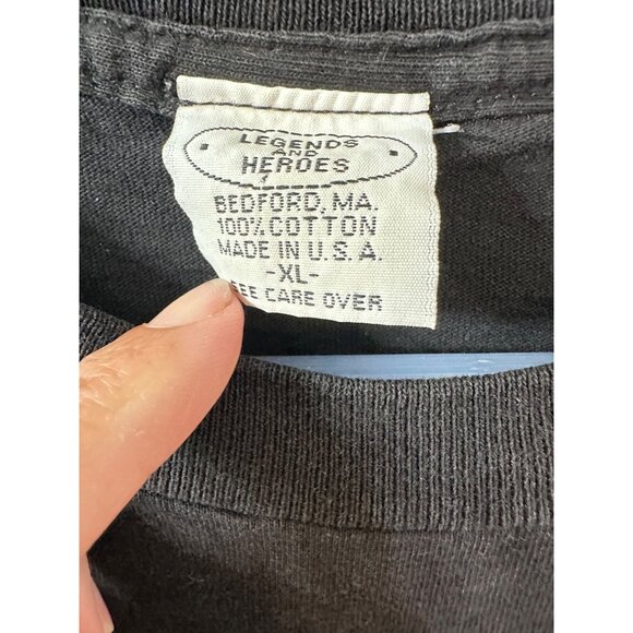 VTG 80s Richard Petty Legends & Heroes 7x Champion T-Shirt  Mens XL Cotton Read - Picture 3 of 11